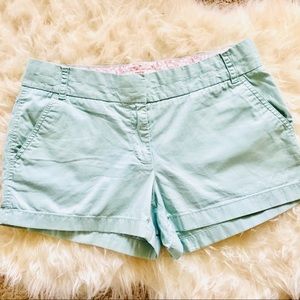 Mint J. CREW Chino Broken In Shorts